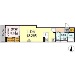 D-roomTSUCHIYAの物件間取画像